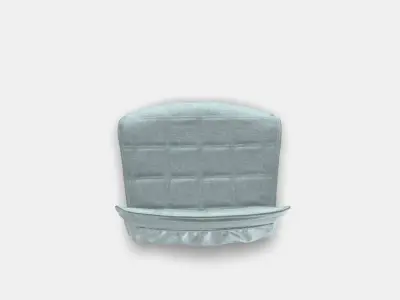 LAKTARE Chair cover 1 Low-poly 3D model