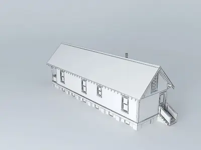 Shotgun House Free 3D model