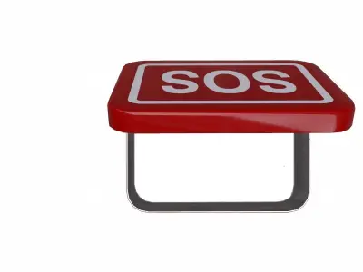 First aids kit 7 Low-poly 3D model