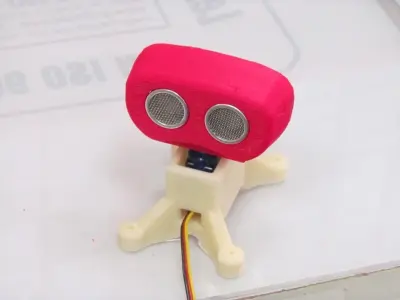 Ultrasonic Sensor Free 3D model