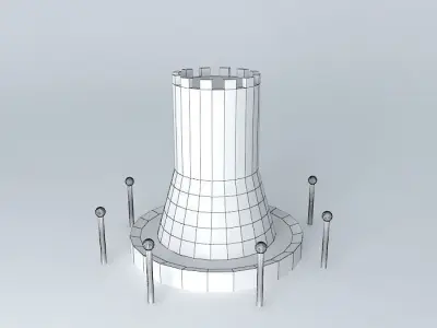 Small castle 3D model