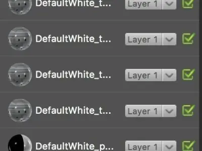 AC-130 military plane flying in sky 3D model