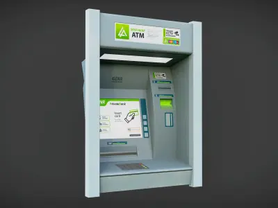 ATM GameReady 3D model