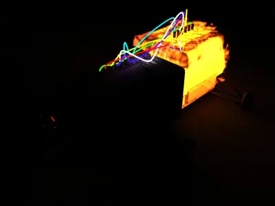 future weapon vehicle Free low-poly 3D model