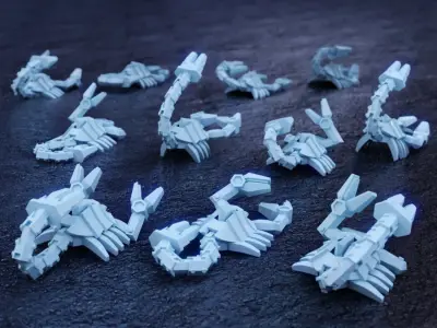 Skorp Swarms - Star Pharaohs 3D print model