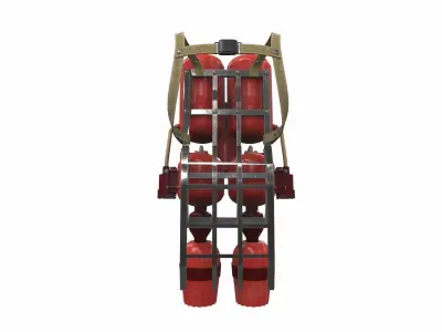 Jet pack 4 3D model