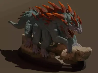 Basilisk 3D print model