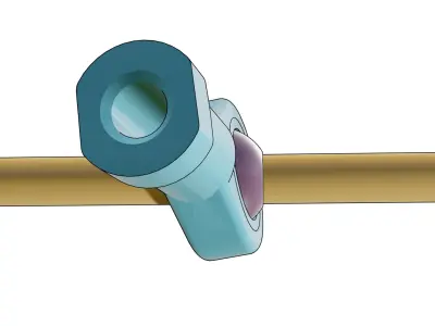 Spherical Bearing Mechanism Animated 3D model