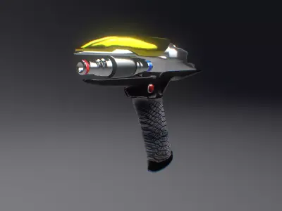 Hand Phaser 3D model