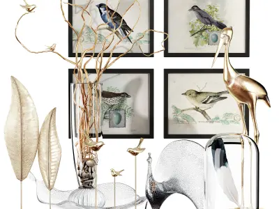 Decor set 45 3D model