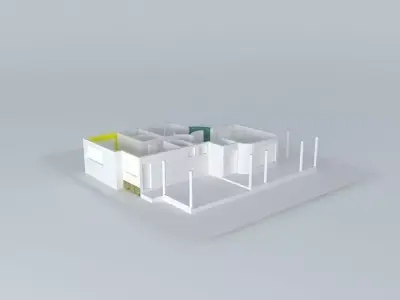 house view construction Free 3D model