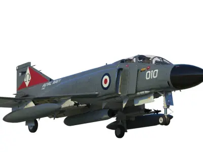 Phantom FGR 2 F-4M 3D model