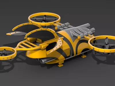 AirWasp 3D model