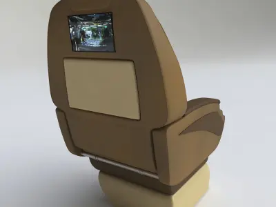 Aircraft Seat 3D model