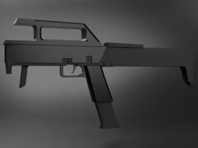 Magpul fmg9 3D model