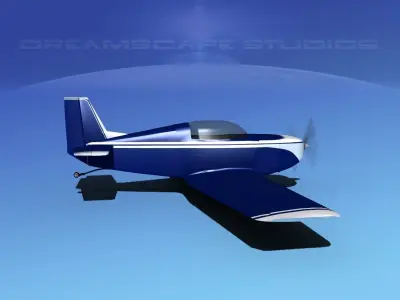 Ken Rand KR-2 V04 3D model