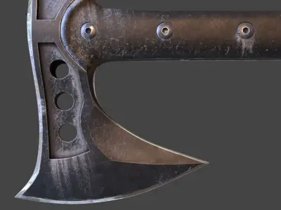 United Cutlery M48 Hawk 3D model