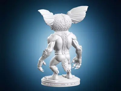 Gremlin Creature Miniature Collectible Figure 3D print model