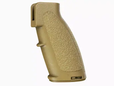AR 15 Tactical Pistol grip HK416 battle grip Low-poly 3D model