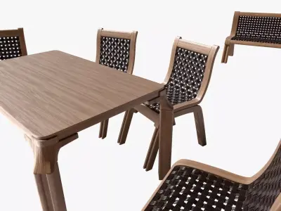 Garden Set 0001 Free 3D model
