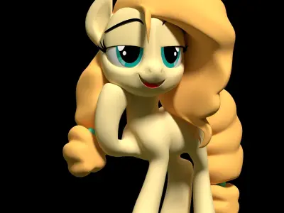 Buttercup MLP Model Free 3D model