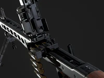 Ultimate ww2 weapons pack Low-poly 3D model