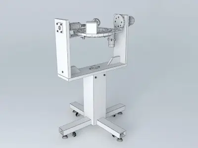Goniophotometer for Characterization of Light Bulbs Free 3D model