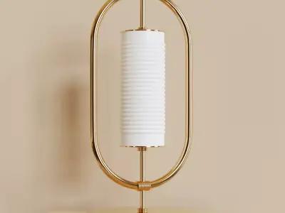 Table Lamp Yves Free 3D model