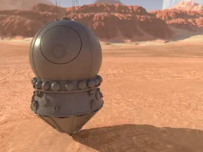 Mission vostok Free 3D model