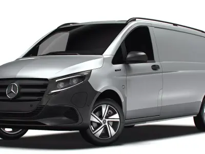 Mercedes Benz eVito Panel Van L3 2024 3D model