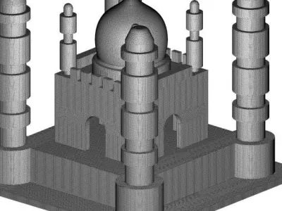Baby Palace Toy 3D model