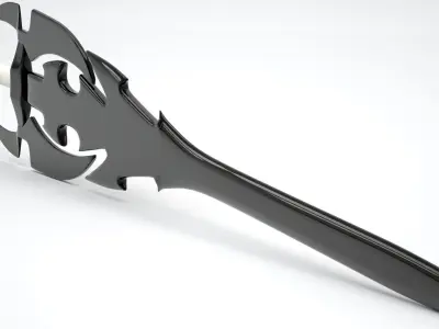 Sword of Darkness Black Steel 3D model