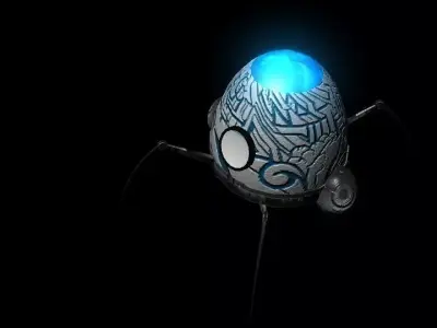 Spider Robot Crawlebot 3D model