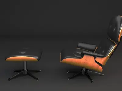 Freebie Lounge Chair Free 3D model