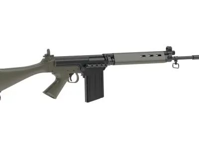 FN FAL 3D model
