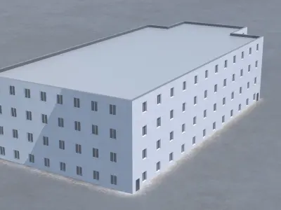  Building office v10 3D model