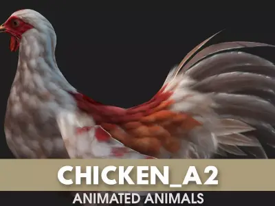 Chicken A2 3D model