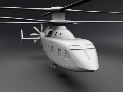 Defiant X Scale Model 3D print model