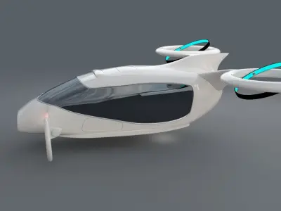 Airbus Future 3D model