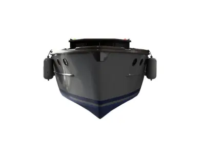 Wooden Lobster Boat 3D model