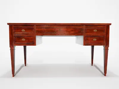 Table Antiques Free low-poly 3D model