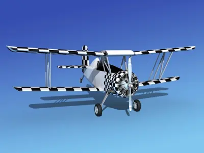 Grumman G-164 AgCat V13 Sport 3D model