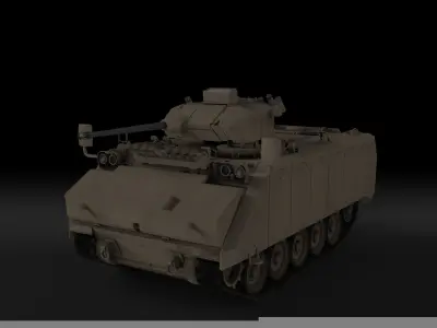 FNSS M113A4 Low-poly 3D model
