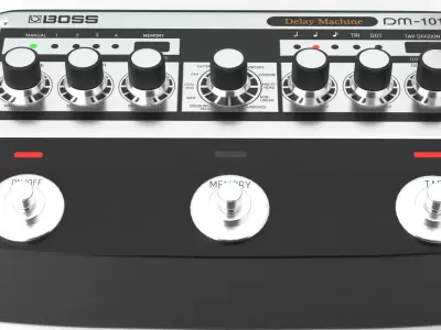 BOSS - effects pedals DM-101 3D model