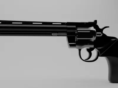Colt Python 3D model