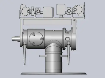 Opportunity Mars Rover Camera Head Bust 3D print model