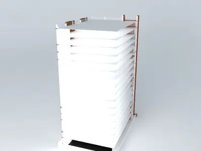  A contemporary building 3D model