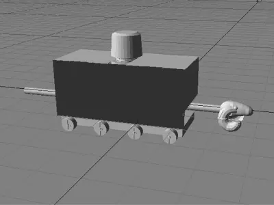 Medieval War Machine - Gallery 3D model