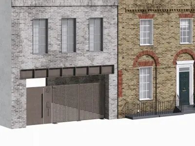 England building at old church st 42-38 modular London 3D model