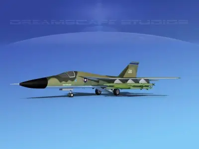 General Dynamics FB-111 Aardvark V01 3D model